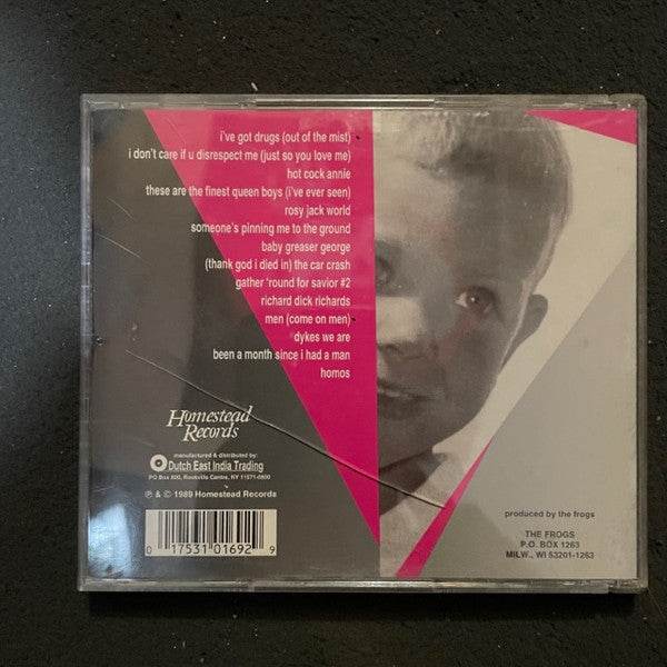 The Frogs : It's Only Right And Natural (CD, Album, RE)