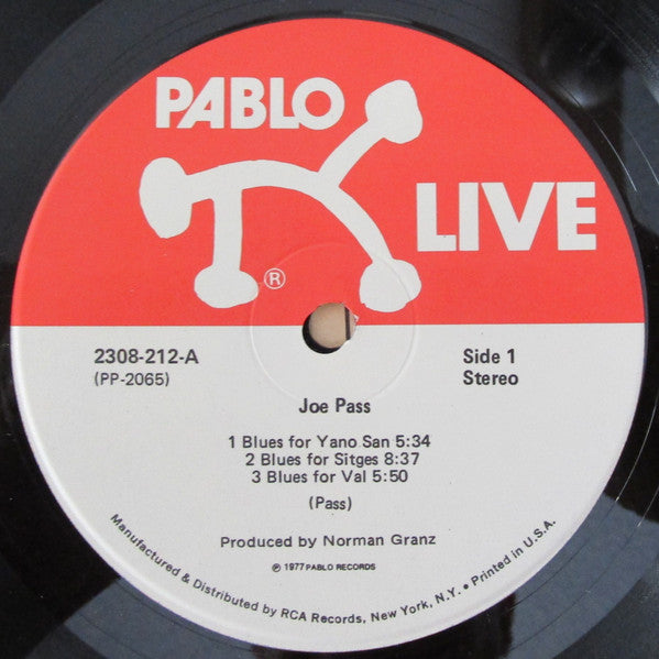 Joe Pass : Montreux '77 (LP, Album, Ind)