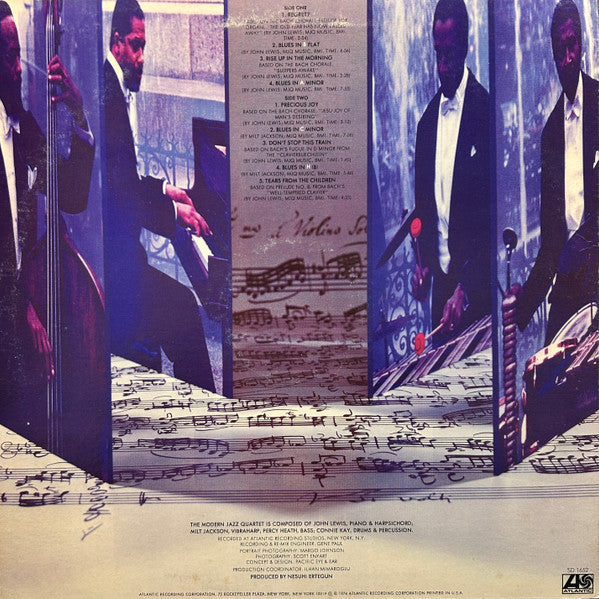 The Modern Jazz Quartet : Blues On Bach (LP, Album, Mon)