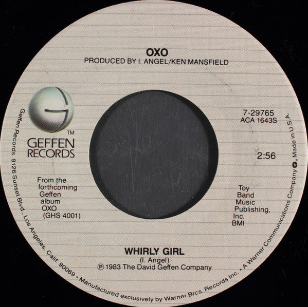 OXO (2) : Whirly Girl (7", Single, Spe)