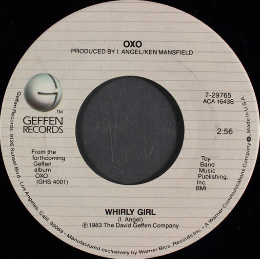 OXO (2) : Whirly Girl (7", Single, Spe)