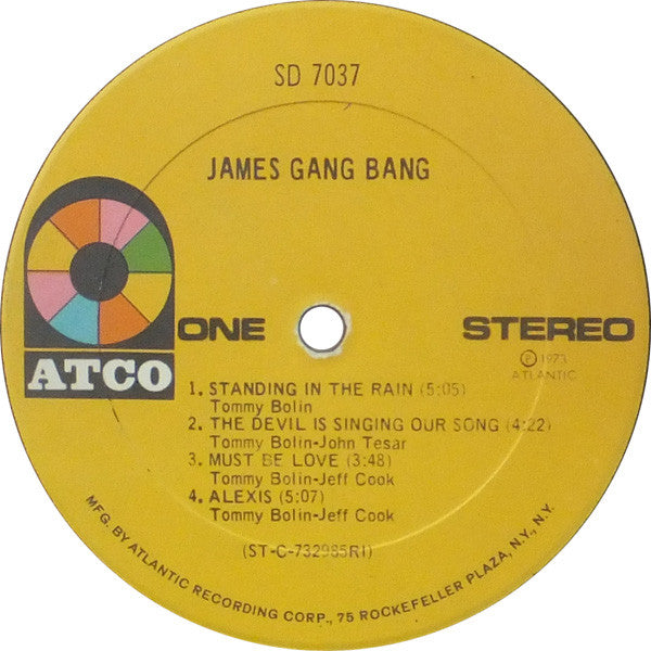 James Gang : Bang (LP, Album, RI )