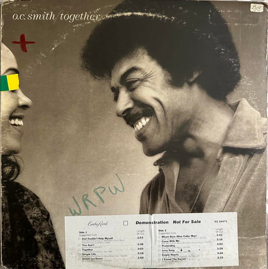 OC Smith : Together (LP, Album, Promo, Ter)