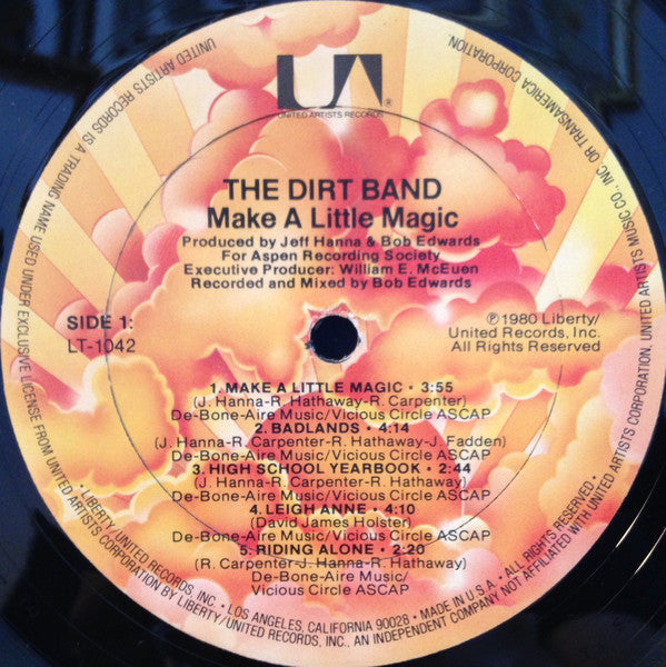 The Dirt Band : Make A Little Magic (LP, Album, All)