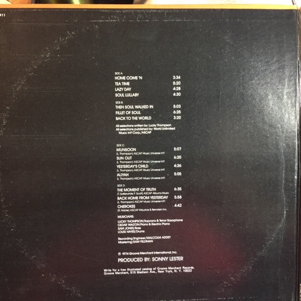 Lucky Thompson : Illuminations (2xLP, Comp)