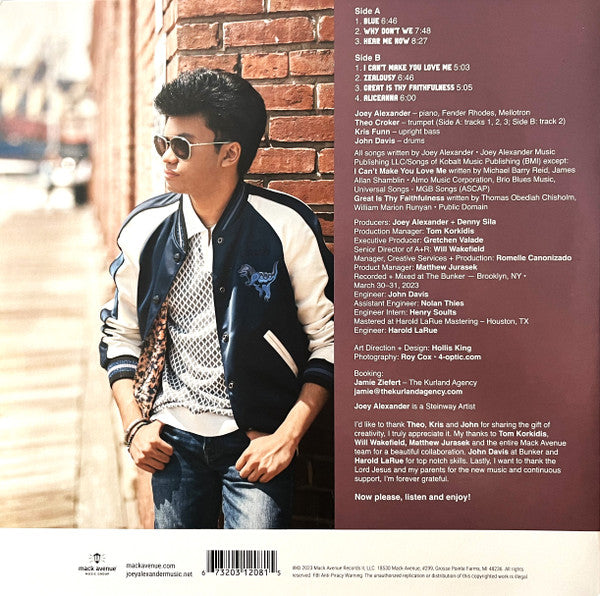 Joey Alexander : Continuance (LP, Album, Ltd, Sea)