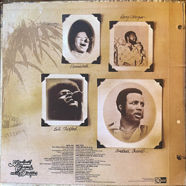 Andraé Crouch And The Disciples* : Take Me Back (LP, Album, Gat)