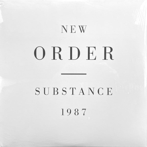New Order : Substance (2xLP, Comp, RE, RM, 180)