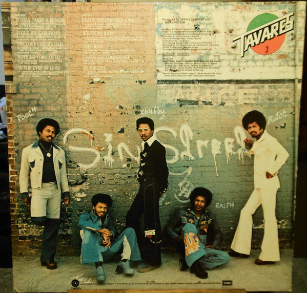 Tavares : In The City (LP, Album, Jac)