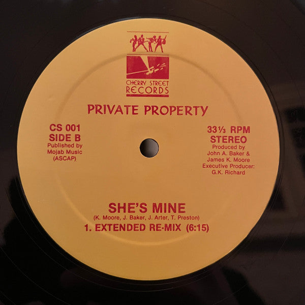 Private Property (7) : She's Mine (12")