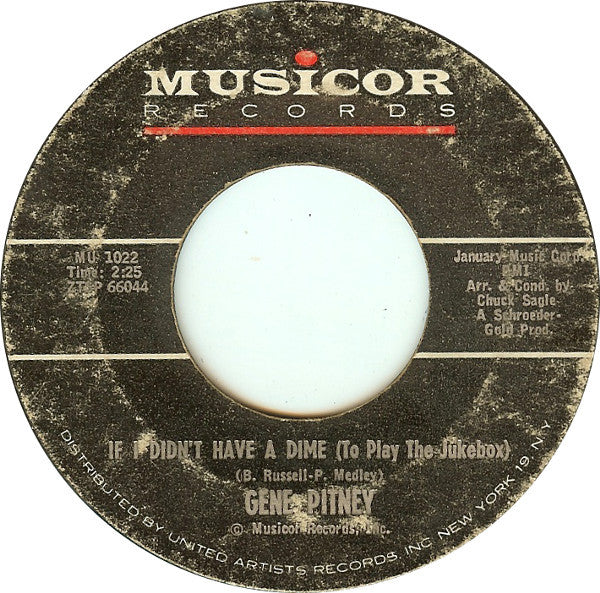 Gene Pitney : Only Love Can Break A Heart  (7", Single)