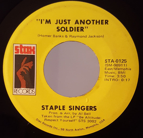 Staple Singers* : I'll Take You There (7", Single)