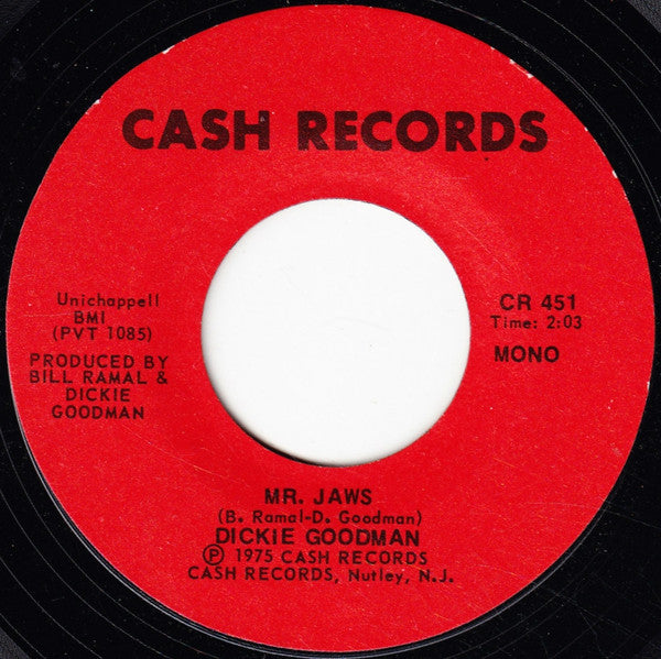 Dickie Goodman : Mr. Jaws (7", Single, Mono, PRC)