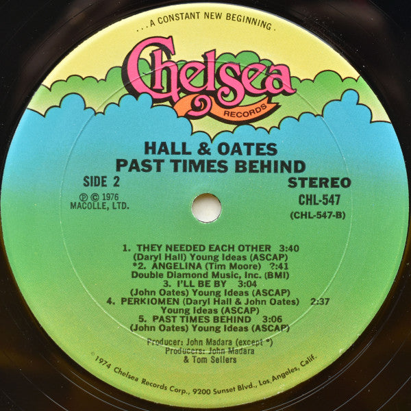 Daryl Hall - John Oates* : Past Times Behind (LP, Comp, Mon)
