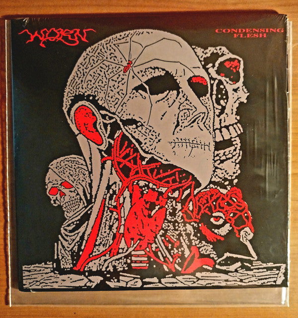 Worn (2) : Condensing Flesh (7", EP, Ltd, Mar)