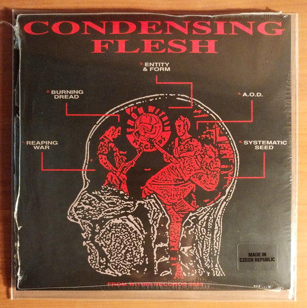 Worn (2) : Condensing Flesh (7", EP, Ltd, Mar)