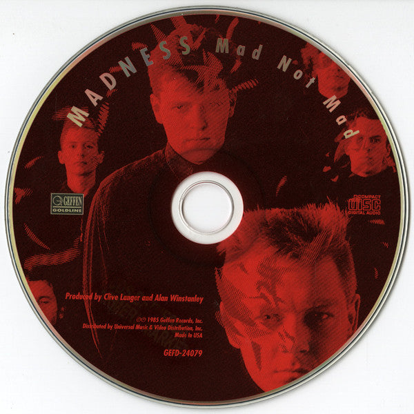 Madness : Mad Not Mad (CD, Album)