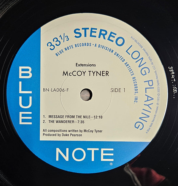 McCoy Tyner : Extensions (LP, Album, RE, 180)