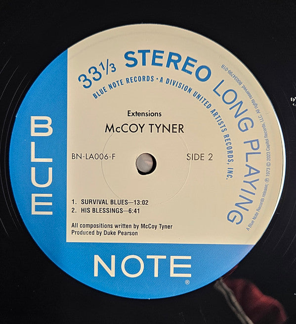 McCoy Tyner : Extensions (LP, Album, RE, 180)