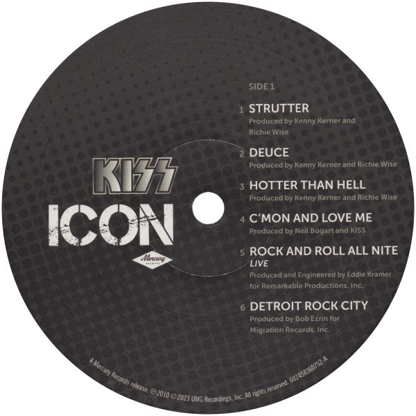 Kiss : Icon (LP, Album, Comp, RE, Sil)