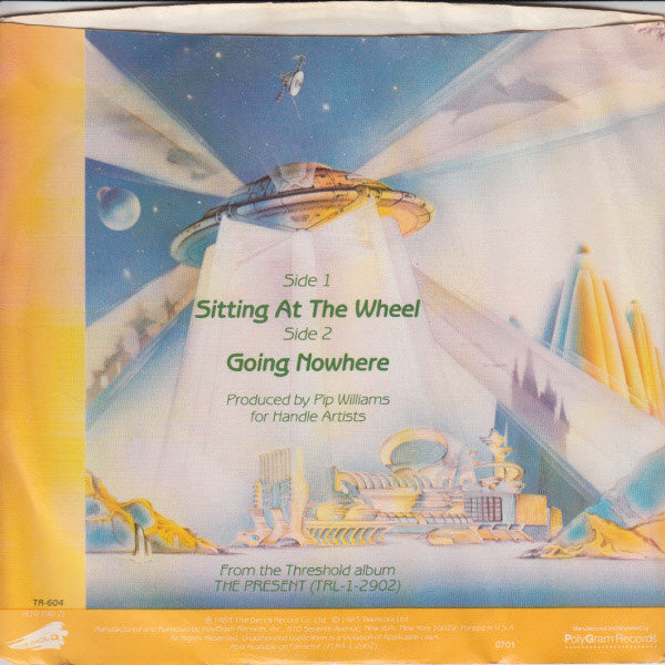 The Moody Blues : Sitting At The Wheel (7", Styrene, 19 )