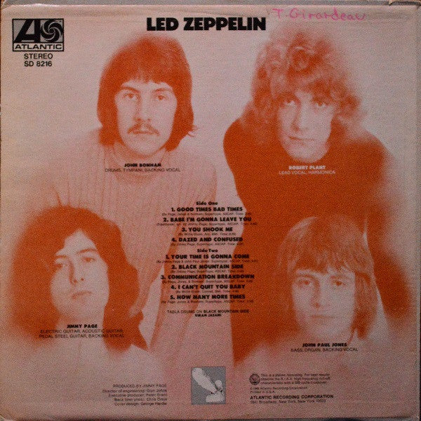 【LP/US盤】Led Zeppelin / Led Zeppelin 2401012 – Untitled 4th album | Rare Record Collector