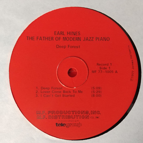 Earl 'Fatha' Hines* : The Father Of Modern Jazz Piano (5xLP + Box)