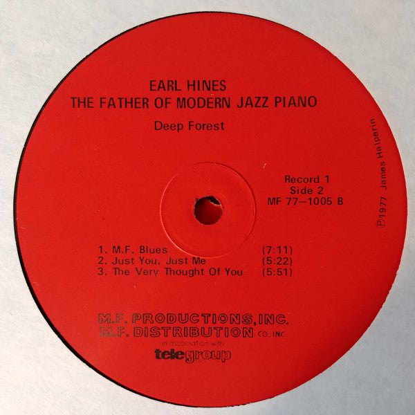 Earl 'Fatha' Hines* : The Father Of Modern Jazz Piano (5xLP + Box)