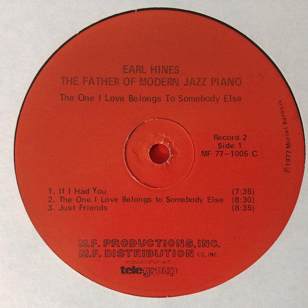 Earl 'Fatha' Hines* : The Father Of Modern Jazz Piano (5xLP + Box)