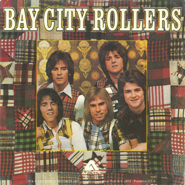 Bay City Rollers : Saturday Night (7", Single)