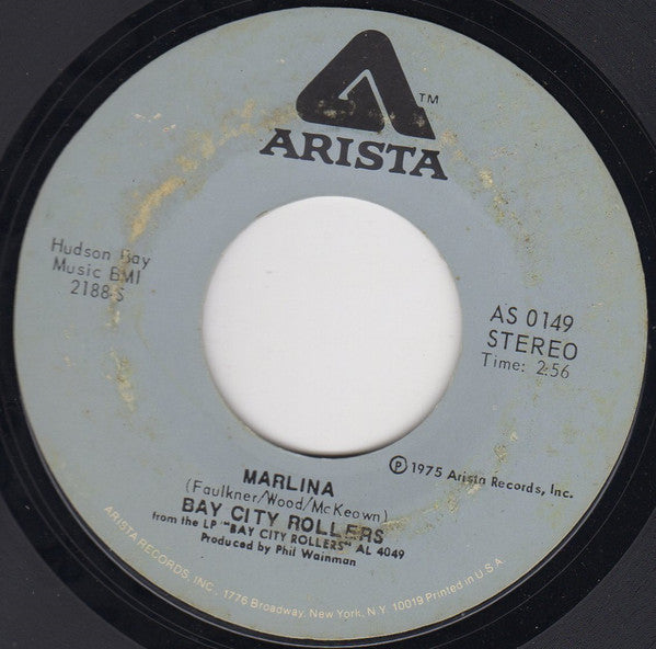 Bay City Rollers : Saturday Night (7", Single)