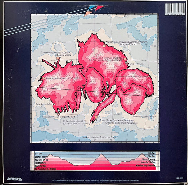 Thompson Twins : Into The Gap (LP, Album, Club, RE, CRC)