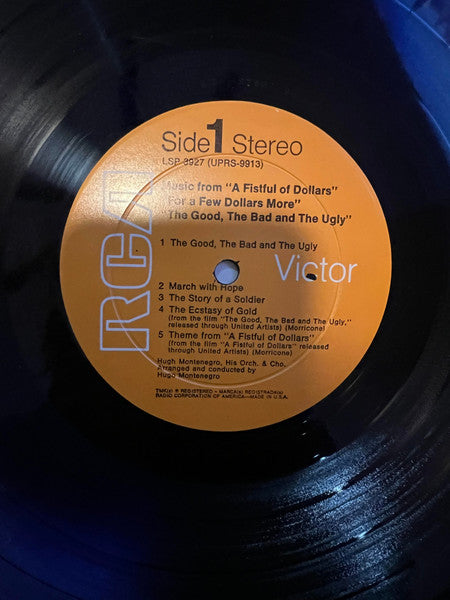 Hugo Montenegro, His Orchestra And Chorus : "The Good, The Bad And The Ugly" & "A Fistful Of Dollars" & "For A Few Dollars More" (LP, Album)