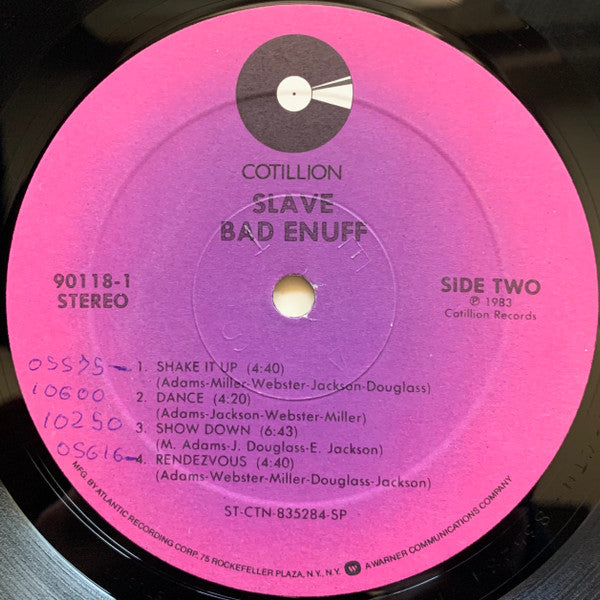 Slave : Bad Enuff (LP, Album, Spe)