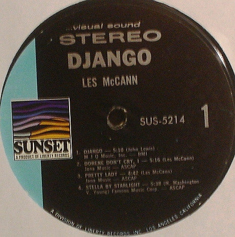 Les McCann : Django (LP, Album, RE)