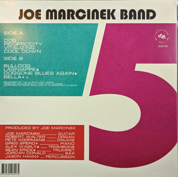 Joe Marcinek Band : 5 (LP, Album)