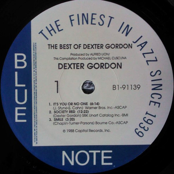 Dexter Gordon : The Best Of Dexter Gordon (LP, Comp)