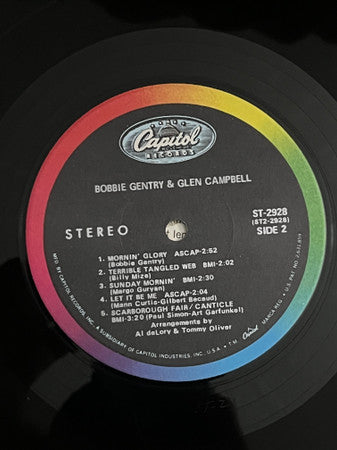Bobbie Gentry & Glen Campbell : Bobbie Gentry And Glen Campbell (LP, Album)