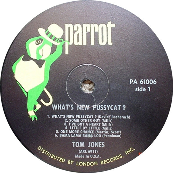 Tom Jones : What's New Pussycat? (LP, Album, Mono)