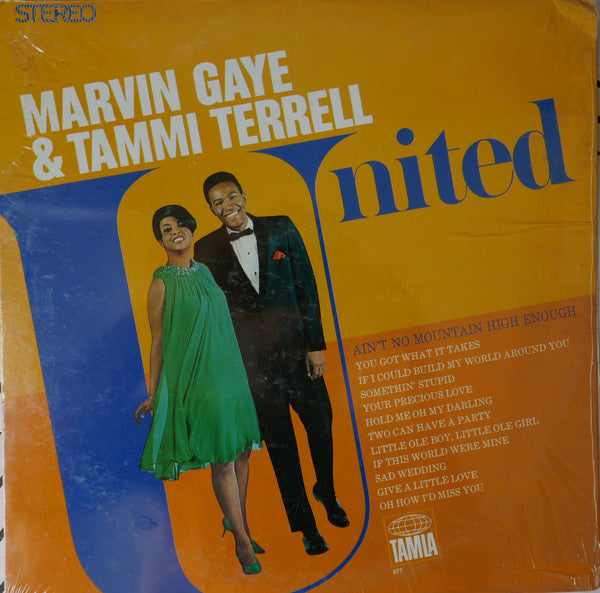 Marvin Gaye & Tammi Terrell : United (LP, Album, RP, Roc)