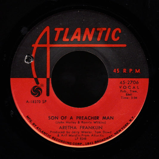 Aretha Franklin : Son Of A Preacher Man / Call Me (7", SP)