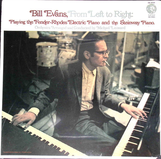 Bill Evans : From Left To Right (LP, Album, RP)