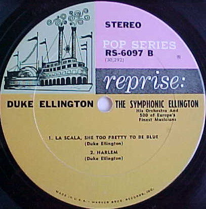 Duke Ellington And His Orchestra : The Symphonic Ellington (LP, Album, lab)