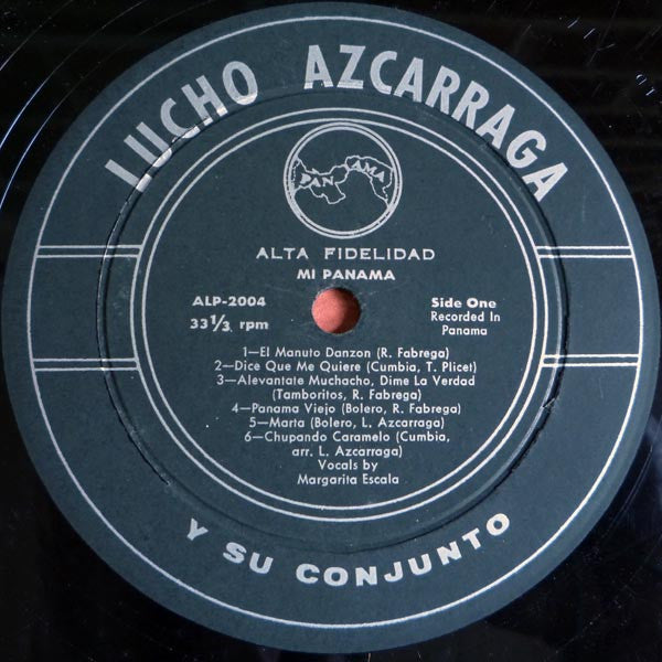 Lucho Azcarraga Y Su Conjunto : Mi Panama (LP, Album)