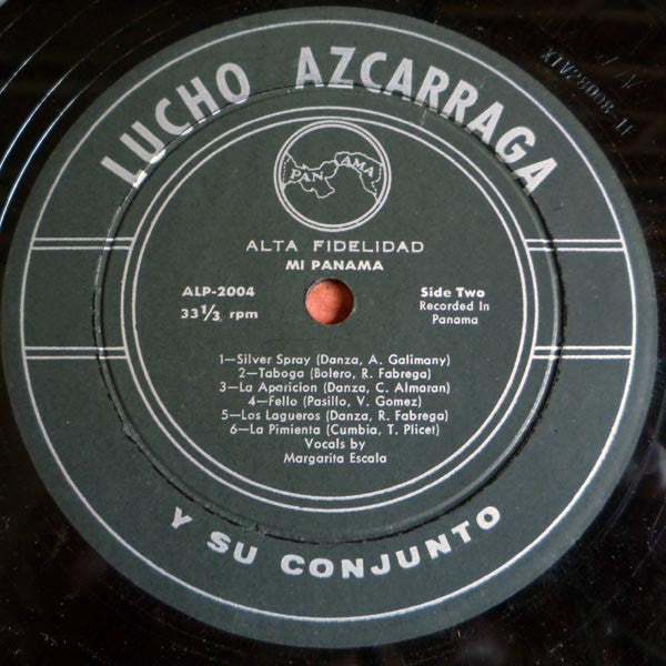 Lucho Azcarraga Y Su Conjunto : Mi Panama (LP, Album)