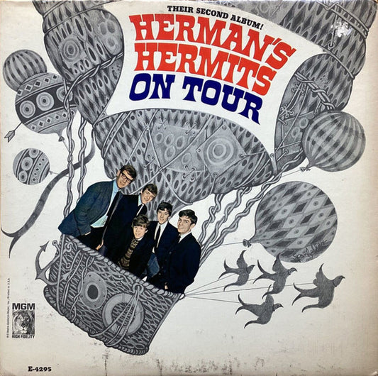 Herman's Hermits : Herman's Hermits On Tour (LP, Album, Mono)
