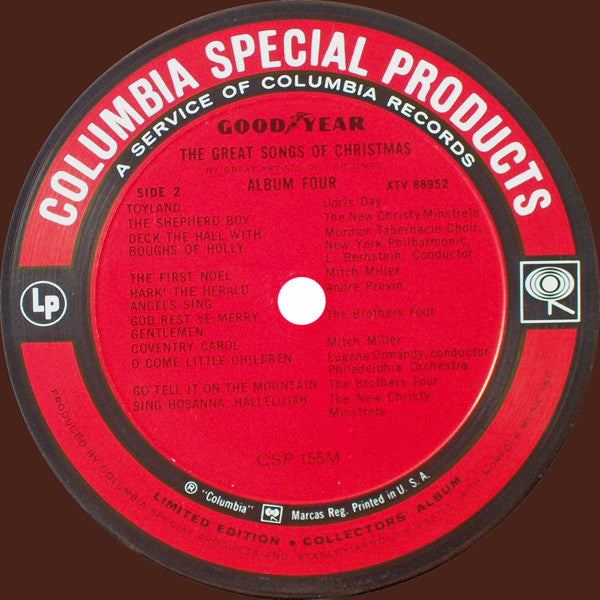 Various : Great Songs Of Christmas (By The Great Artists Of Our Time) Album Four (LP, Album, Comp, Mono, Ltd)