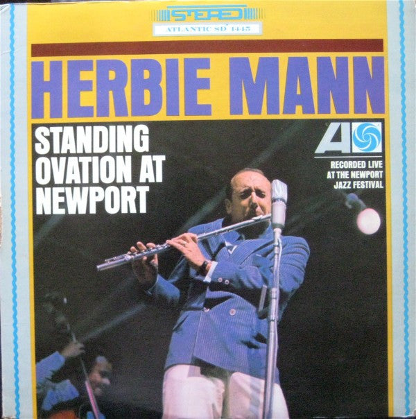 Herbie Mann : Standing Ovation At Newport (LP, Album, Mon)