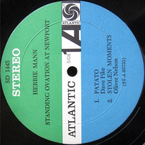 Herbie Mann : Standing Ovation At Newport (LP, Album, Mon)