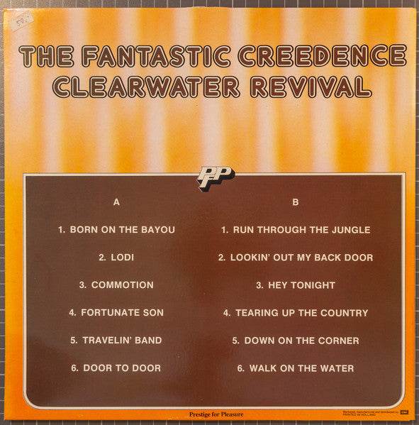 Creedence Clearwater Revival : The Fantastic Creedence Clearwater Revival (LP, Comp)